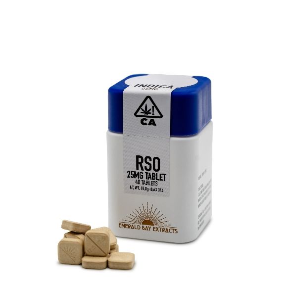 Emerald Bay Extracts - Glitter Bomb RSO Tablets 25mg/1000mg