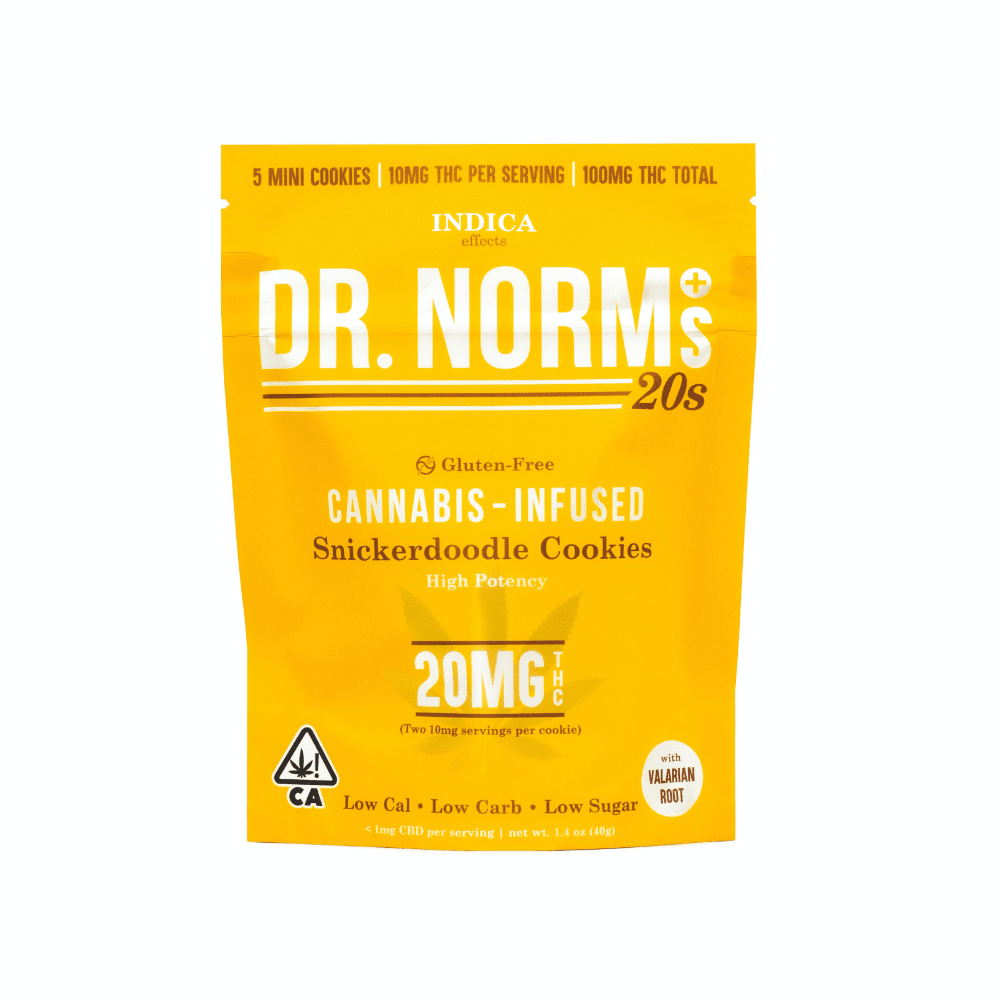 Gluten-Free Snickerdoodle 20mg Cookies - Indica