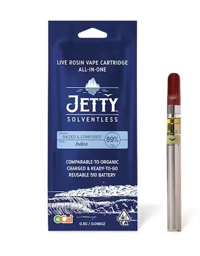 Jetty Solventless AIO Vape Dazed and Confused .5g