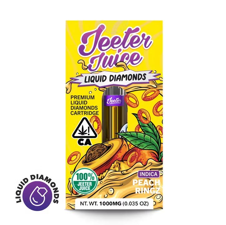 Jeeter Juice Liquid Diamonds - Peach Ringz