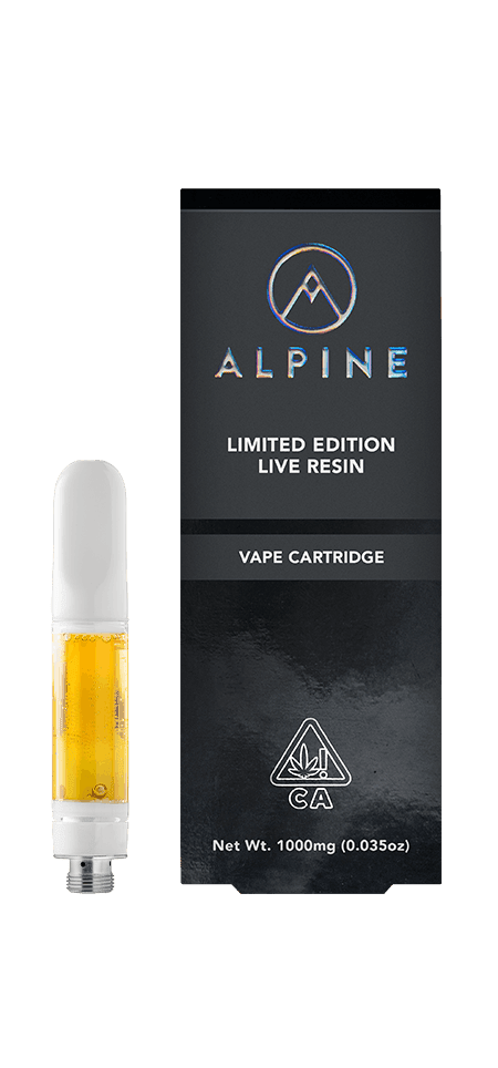 Alpine Live Resin Cartridge 1g - Orange Cookies 85%