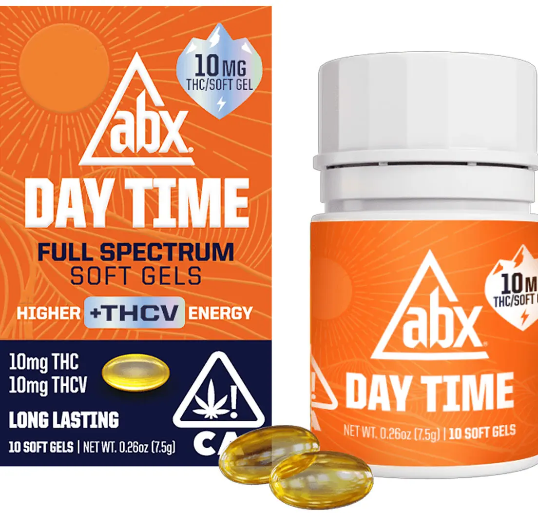 ABX - 10mg Day Time + THCV Soft Gels - 10ct