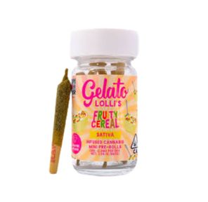Gelato Infused Mini Pre-roll 5pk Fruity Cereal 3g