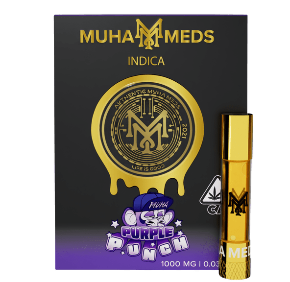 Muha | Vape Cart | 1g | Distillate | Purple Punch
