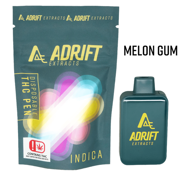 Adrift Extracts - 3g Disposable - Melon Gum - Indica