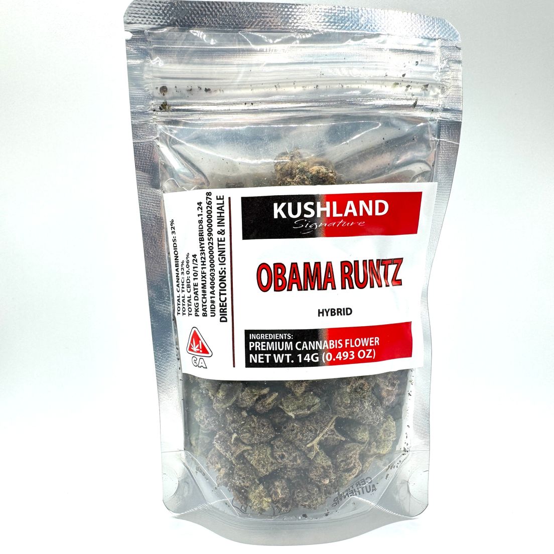 KUSHLAND Signature - Obama Runtz - 14g