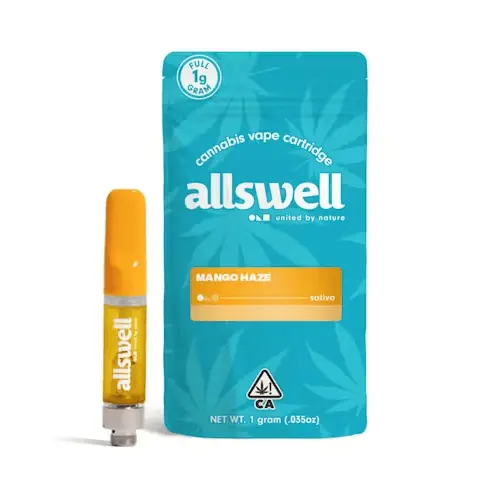 Allswell Vape Cartridge 1g Sativa Mango Haze 1.00 g