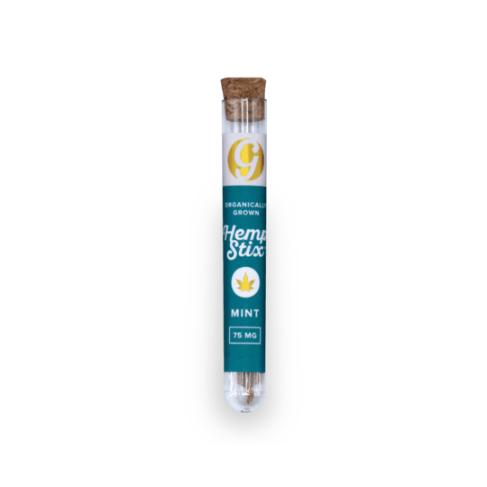 Gold Standard Hemp Stix Mint Single 75mg Full Spectrum