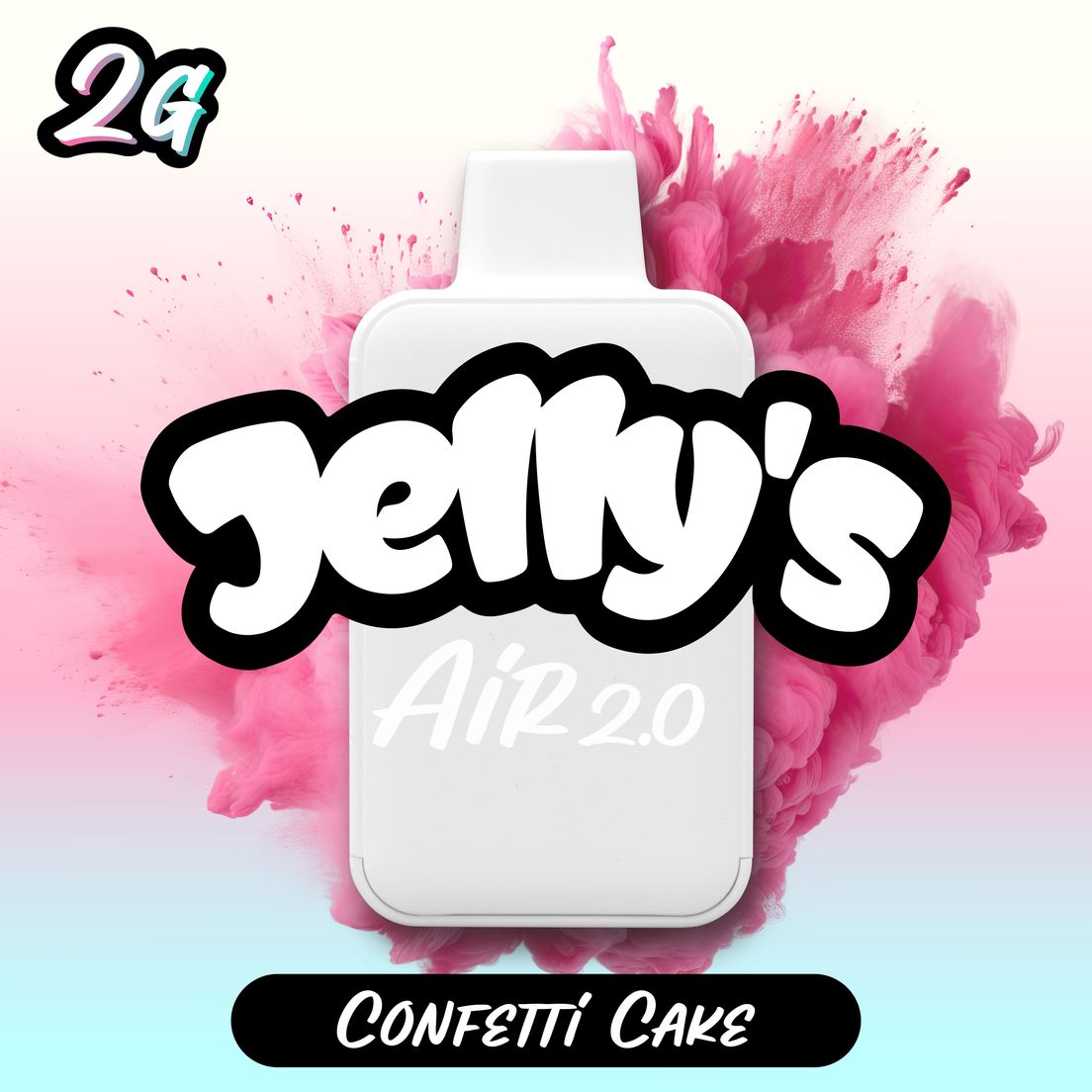 JELLY'S 2G CONFETTI CAKE DISPOSABLE VAPE