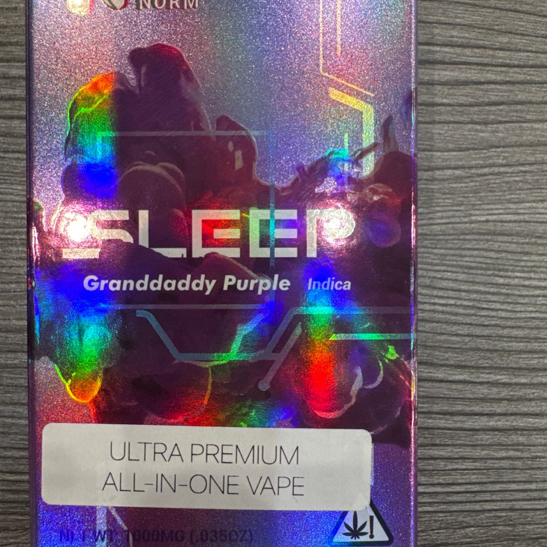 New Normal - Sleep Disposable Vape 1g