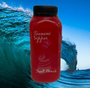 High Tide Tsunami Sipper - Fruit Punch - 100mg