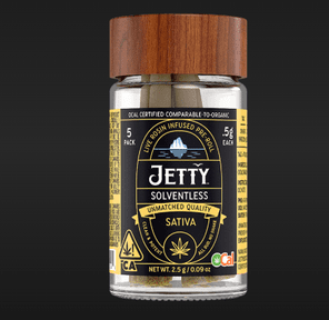 Jetty Solventless Infused Pre-roll 5pk Papaya Bomb x Papaya Bomb 2.5g