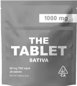 The Tablet Sativa 50mg 20pk 1000mg