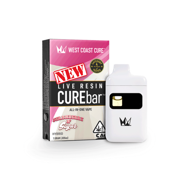 Strawberry N' Sugar - 1g AIO Live Resin CUREbar