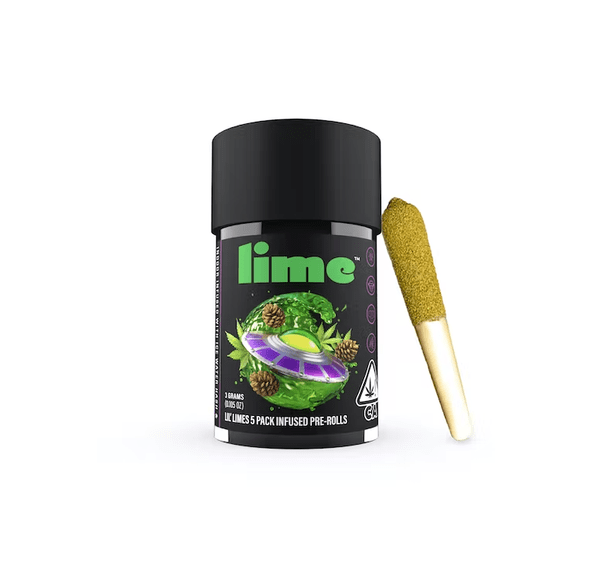 Lime Infused Pre-roll Pack Alien Gas 3g