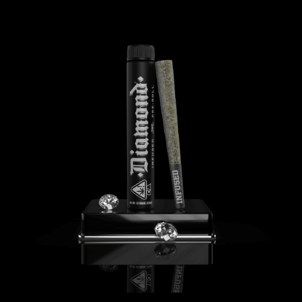 1g Suga Pie DIAMOND Infused Pre Roll - HEAVY HITTERS