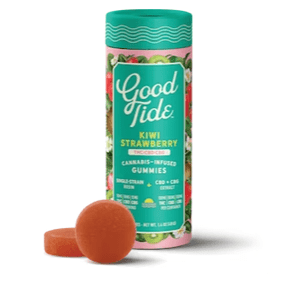 Good Tide Rosin Gummies Kiwi Strawberry 1:1:1 THC / CBD / CBG