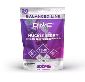 Dime Industries — Balanced Line Huckleberry "Evening" CBN Gummies