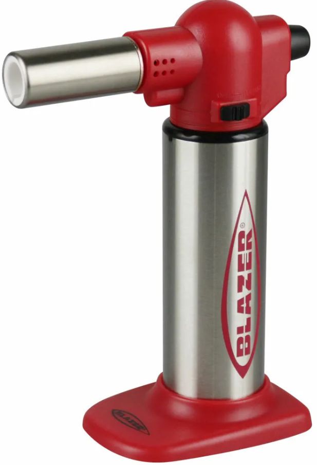 BLAZER BIG BUDDY BUTANE REFILLABLE TURBO TORCH - RED