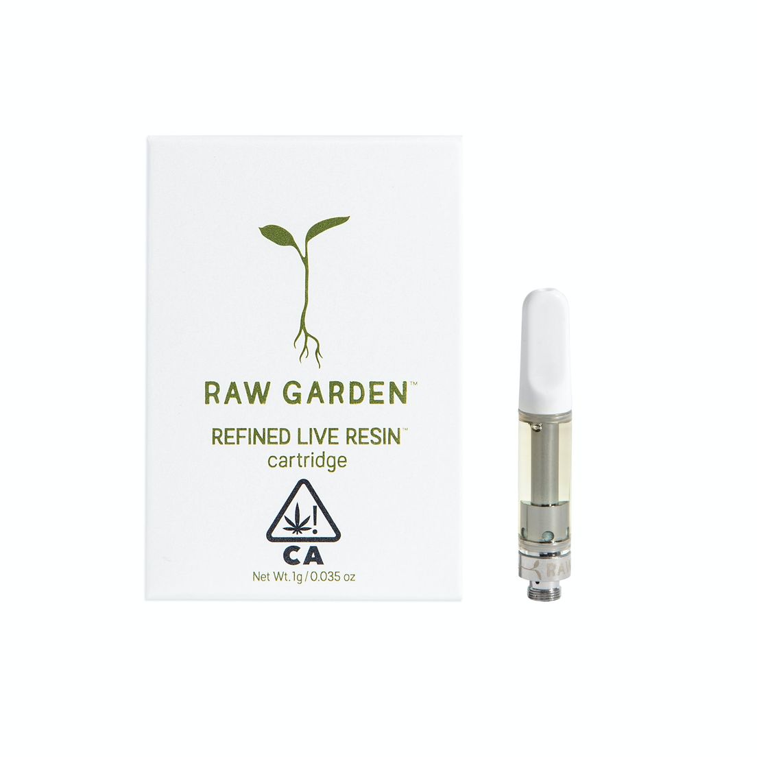 Raw Garden - 1g Cartridge (Key Lime Sorbet)