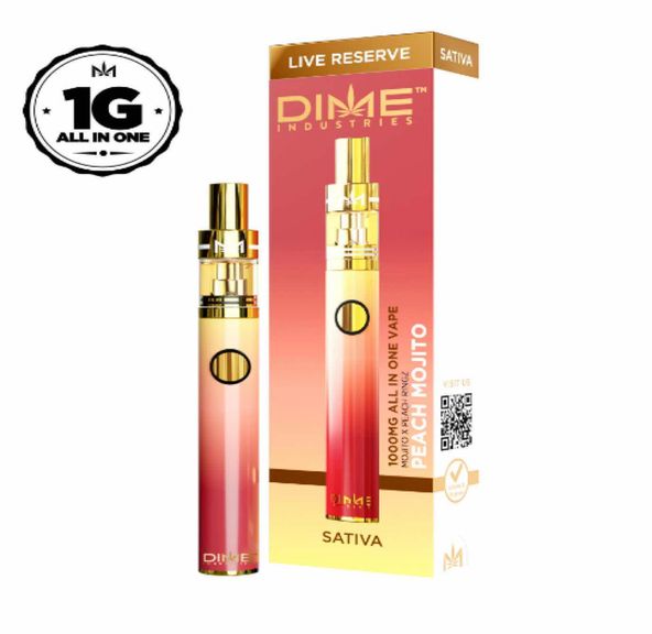 Dime - Peach Mojito Live Reserve - 1g Disposable
