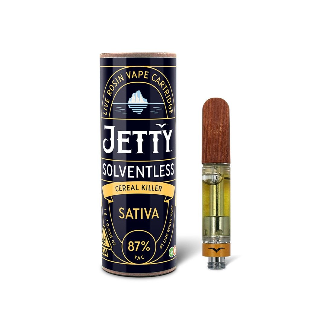 Jetty Solventless Cartridge Cereal Killer 1g