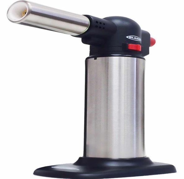 Blazer Big Buddy Torch - Black w/ Stainless Steel