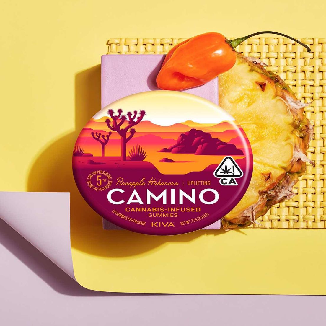 [Camino] THC Gummies - 100mg - Pineapple Habanero (S)