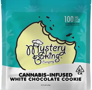 1. Mystery Baking Co. 100mg THC Cookies - White Chocolate Chip (H)