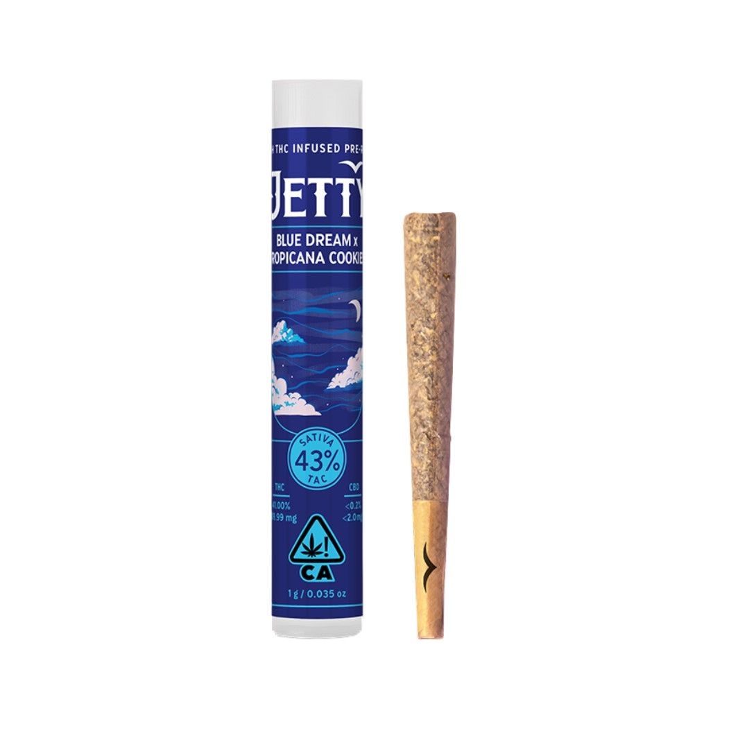 Blue Dream x Tropicana Cookies High THC Infused Pre-Rolls 1.00 g