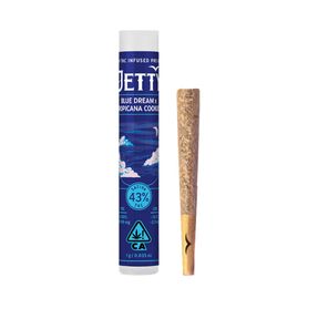 Jetty High THC Infused Pre-roll Blue Dream x Tropicana Cookies 1g