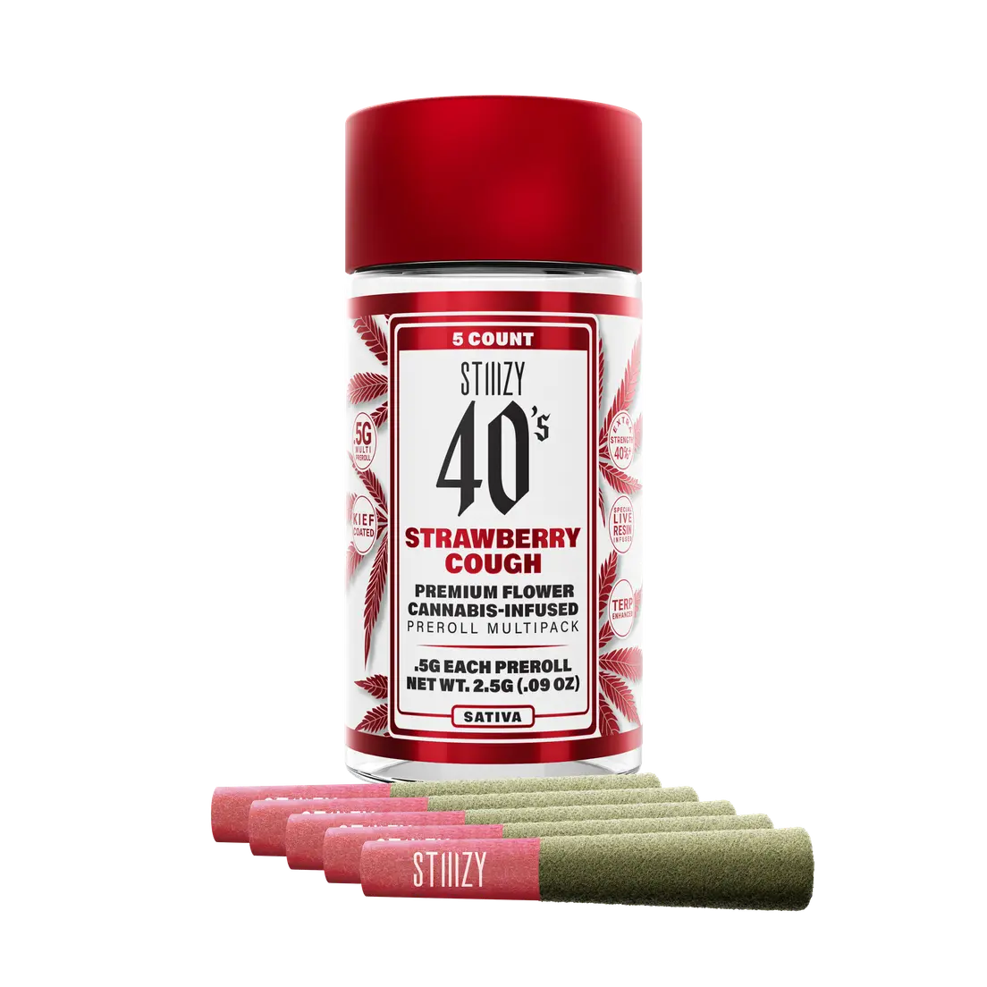.5G 40s PREROLL MULTI PACK - STRAWBERRY COUGH