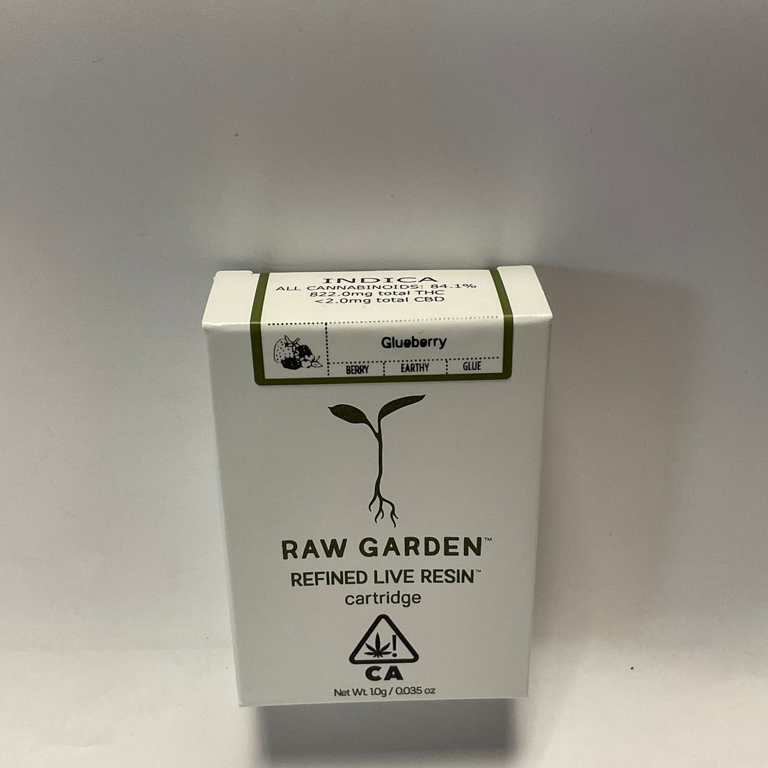 Raw Garden - Glueberry - Cartridge - 1g