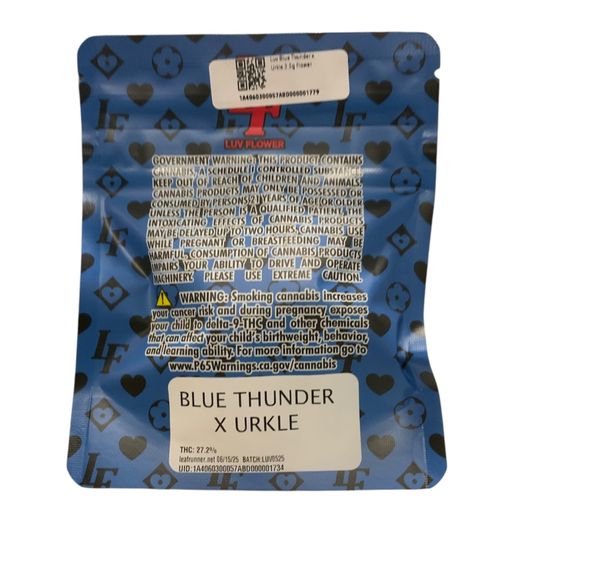 Luv Blue Thunder x Urkle 3.5g Flower