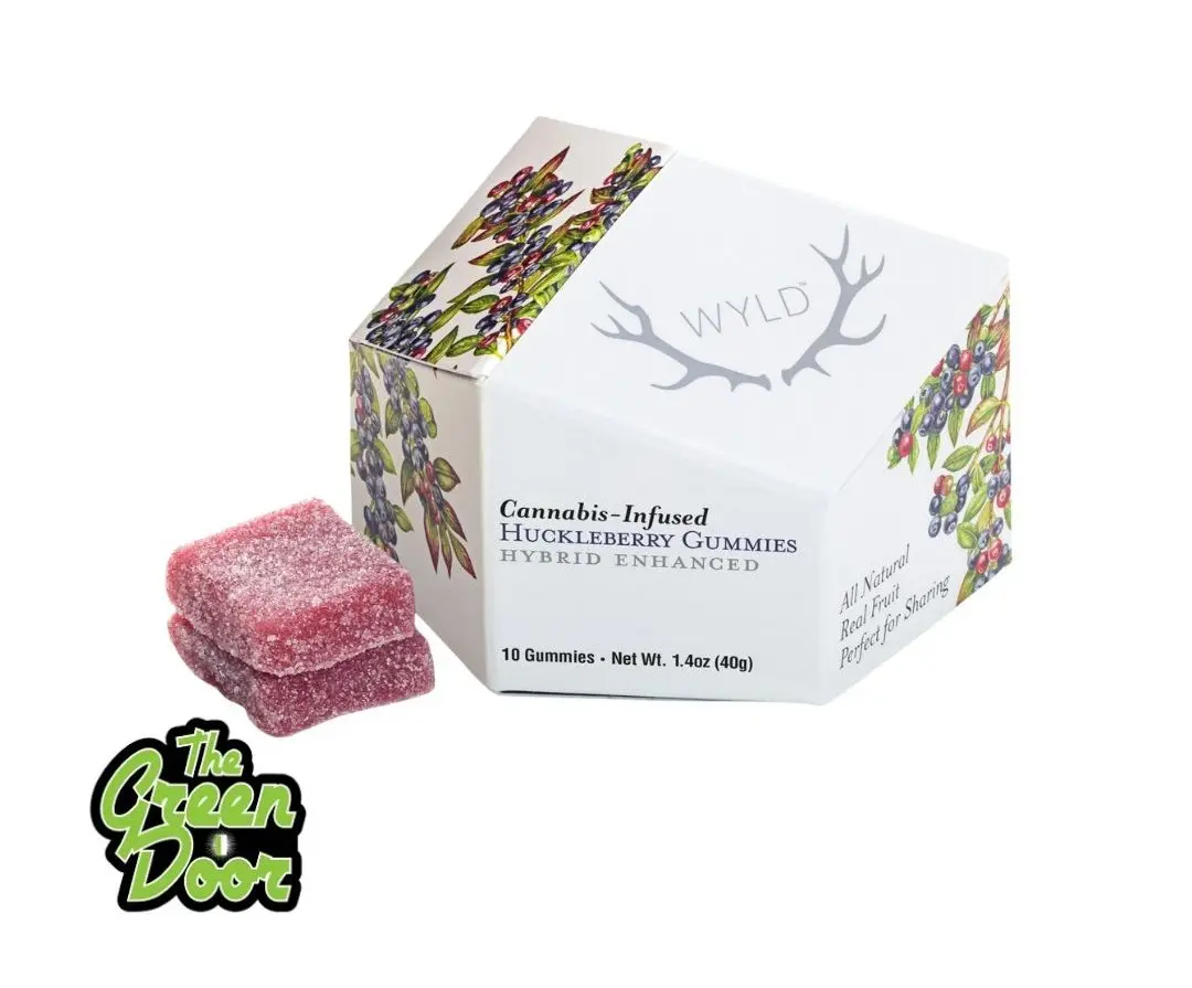 WYLD - Huckleberry - Gummies - 10PK - 100MG