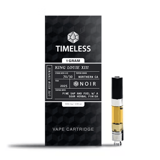 NOIR King Louie XIII 1000mg Vape Cartridge at The Power Plant Dispensary,  LLC | Sweede