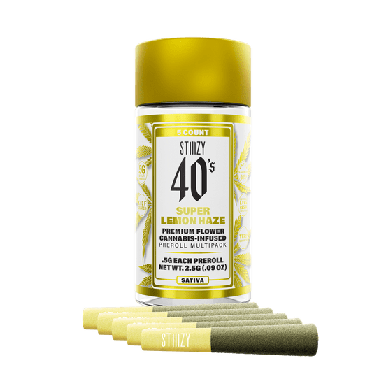 5G 40S PREROLL MULTI PACK - SUPER LEMON HAZE at Fabulous Creations