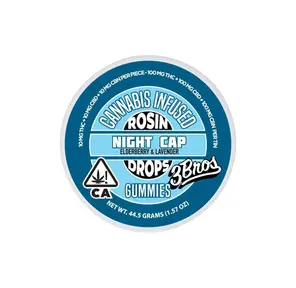 3 Bros - Night Cap 1:1:1 THC:CBD:CBN Rosin Drops - 300mg
