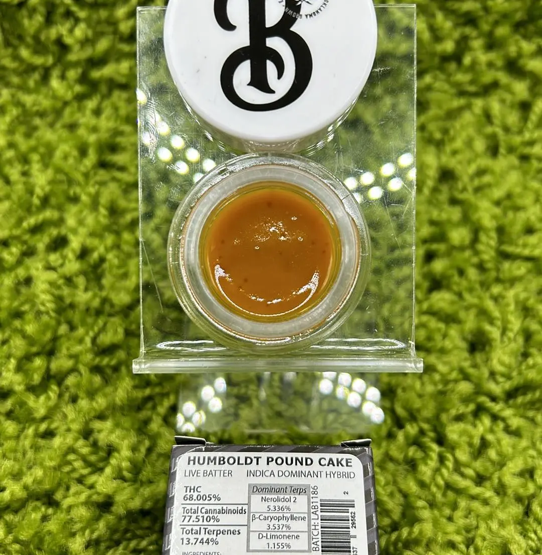 Boro Humboldt Pound Cake Live Batter 4g