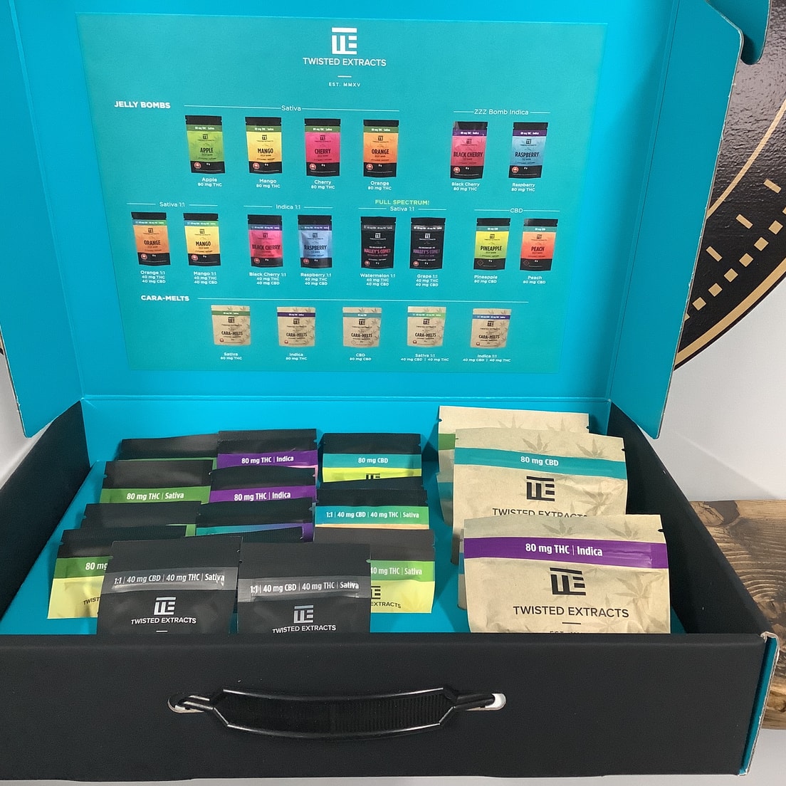 Twisted Extracts Jelly Bomb Variety Pack box
