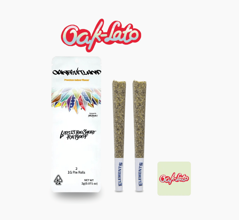 Oakfruitland - Oak-Lato Dual Pack Preroll 2g