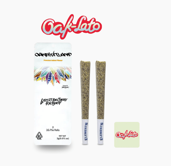 Oakfruitland - Oak-Lato Dual Pack Preroll 2g