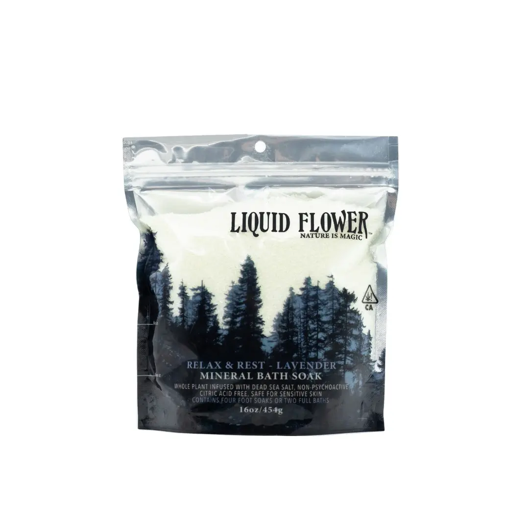 Liquid Flower Lavender Bath Soak