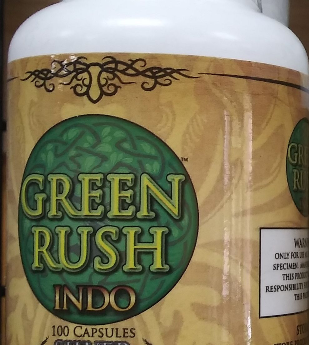 Green Rush Indo Silver 100 Capsules-Organic nonGMO
