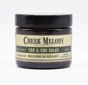 Creek Melody CBD & CBG Salve, 4000mg, 2oz