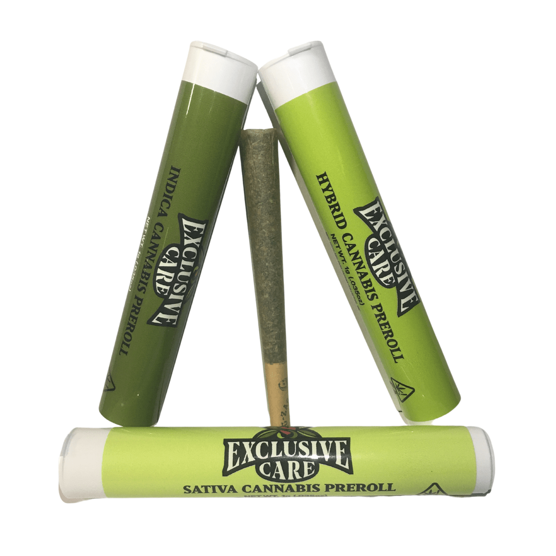 Exclusive Care Indica 1g House Blend Pre Roll 22.43%