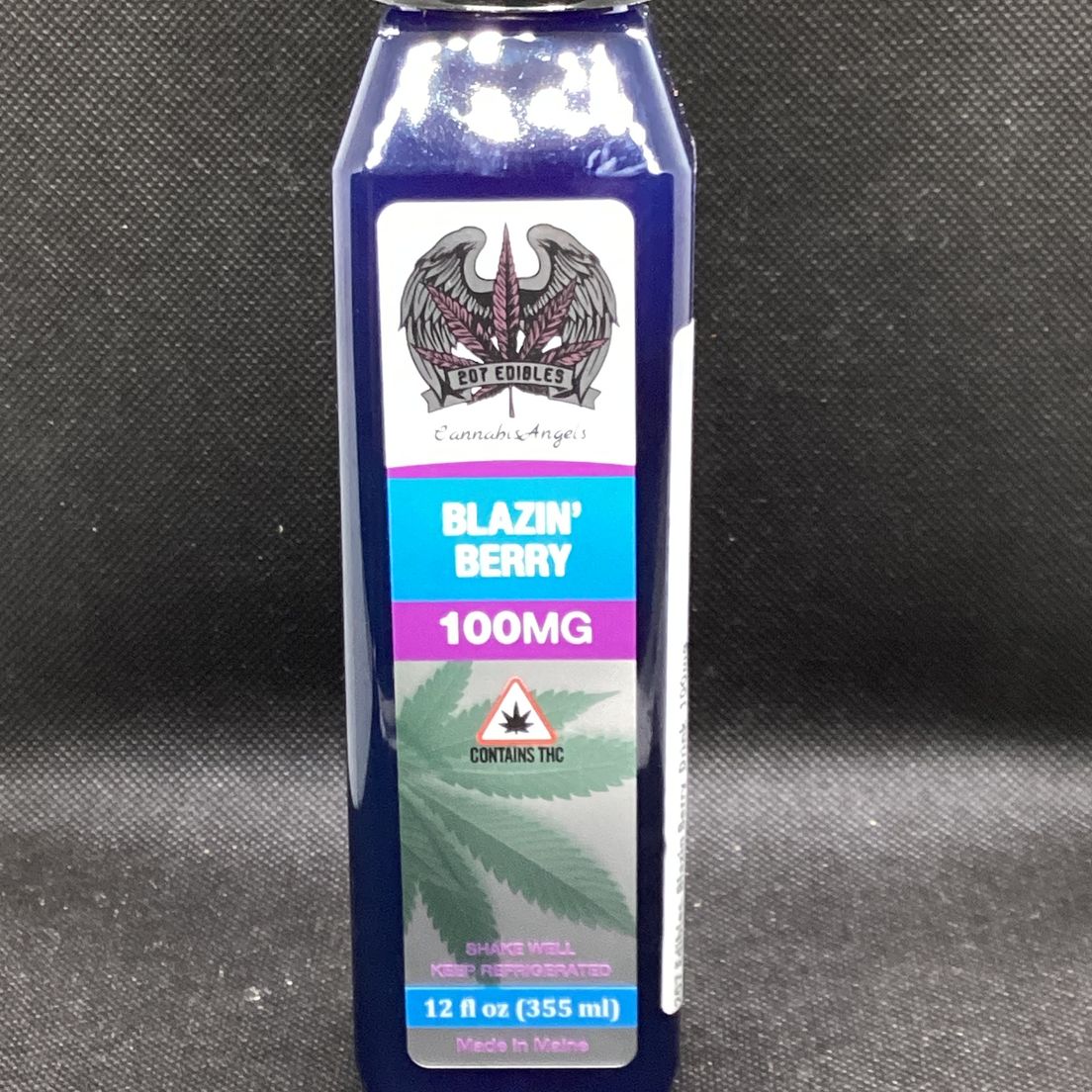 207 Edibles- Blazin Berry- Drink- 100mg