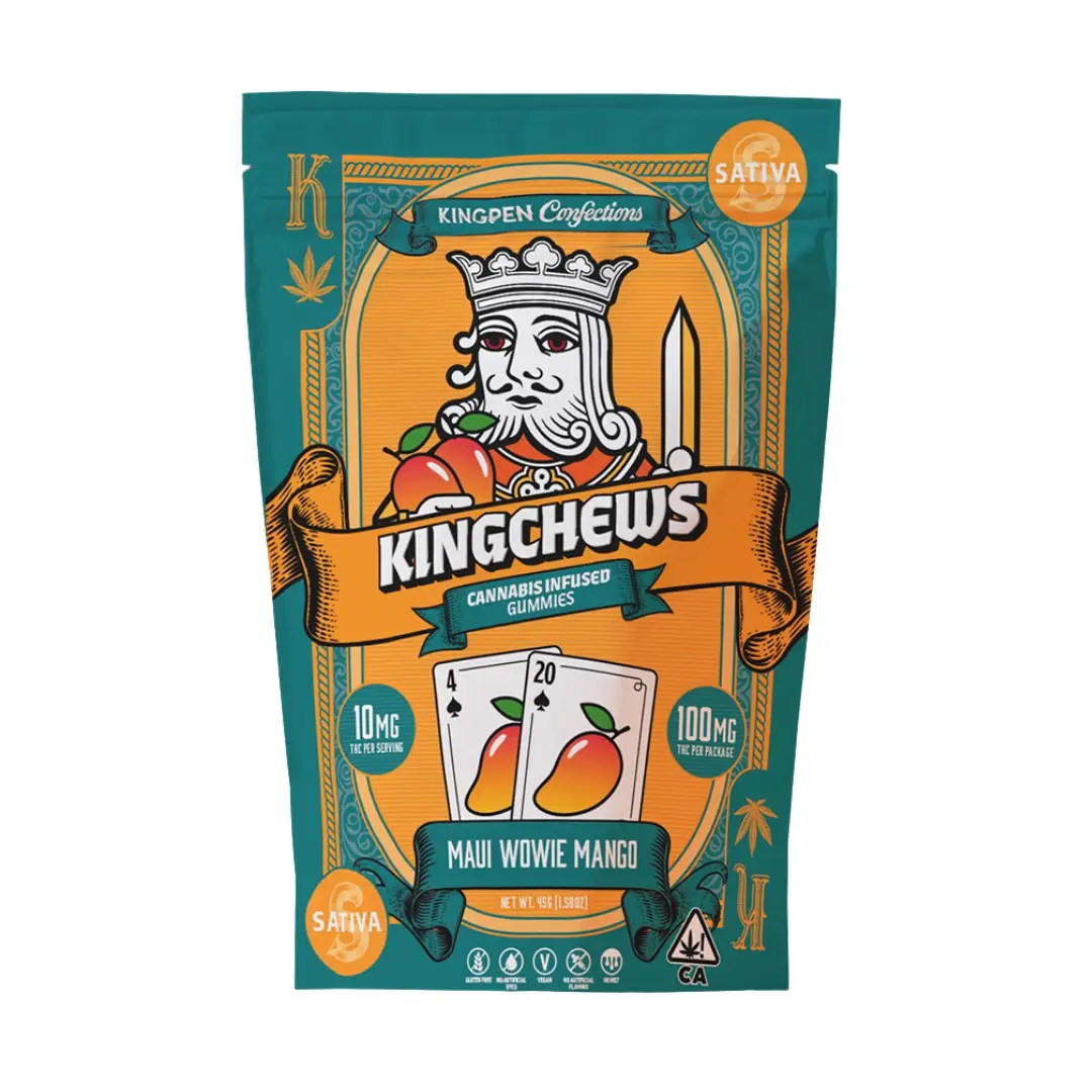 Kingpen Fruit Chews Maui Wowie Mango 100mg
