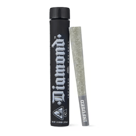 Raspberry Cough | Sativa - Diamond THCA-Infused Pre-Roll - Joint