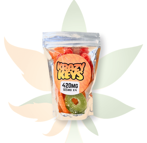 Krazy Keys - 420 mg THC